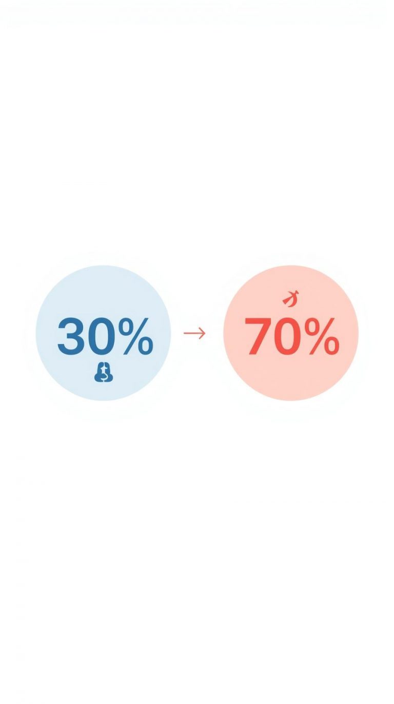 Infografía con datos clave sobre incontinencia postparto: el 30 por ciento de mujeres la padece tras el parto y el 70 por ciento persiste sin tratamiento rehabilitador