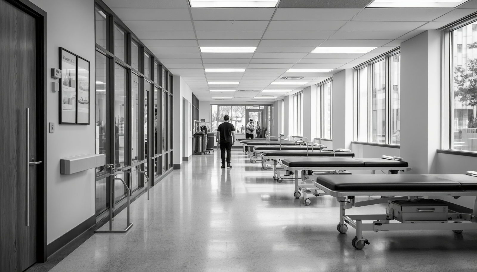 Hospital physical therapy department where the Capenergy C100 was integrated